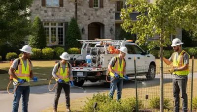 Bellevue, NE deer deterrent service protecting trees, shrubs, and new landscape plantings