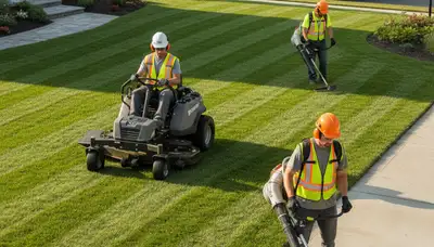 Bellevue, NE tree service crew providing professional tree trimming and removal services