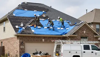 Storm damage tree cleanup in Bellevue, NE by Tree Service Bellevue NE