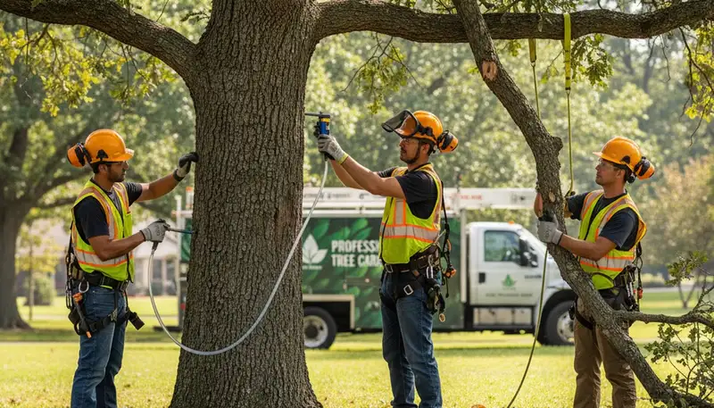 Bellevue, NE arborist treating tree disease for healthier trees